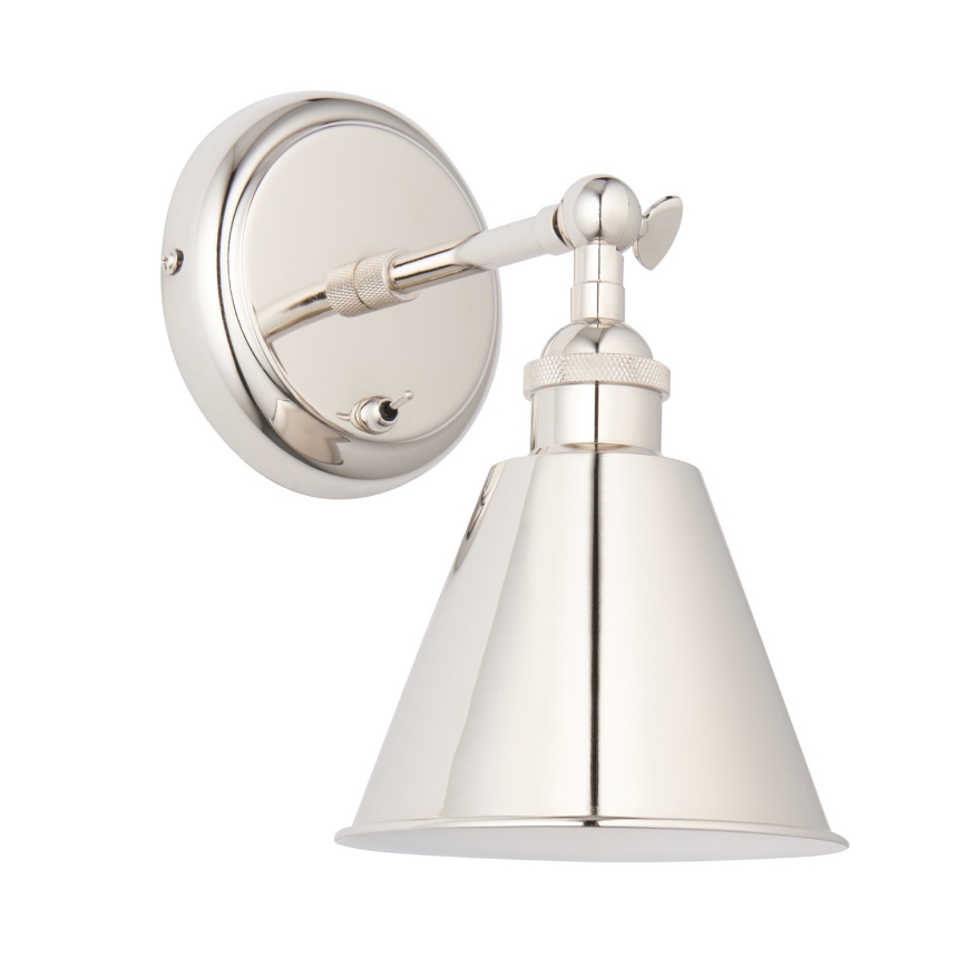 Endon 98716 - Seinavalgusti HALLE 1xE14/40W/230V, läikiv kroom