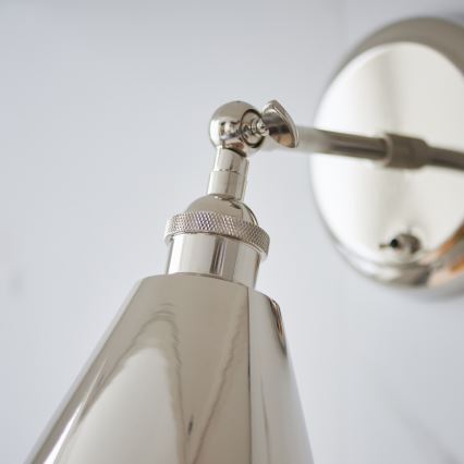 Endon 98716 - Seinavalgusti HALLE 1xE14/40W/230V, läikiv kroom