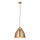 Endon 98744 - FRANKLIN rippvalgusti kaabliga 1xE27/10W/230V messing