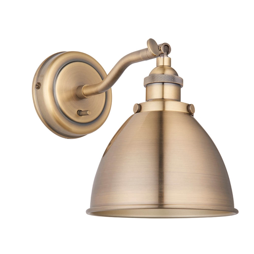 Endon 98746 - Kohtvalgusti seinale FRANKLIN 1xE14/7W/230V messing