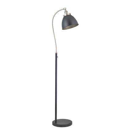 Endon 98753 - Põrandalamp FRANKLIN 1xE27/10W/230V mattkroom/antratsiit