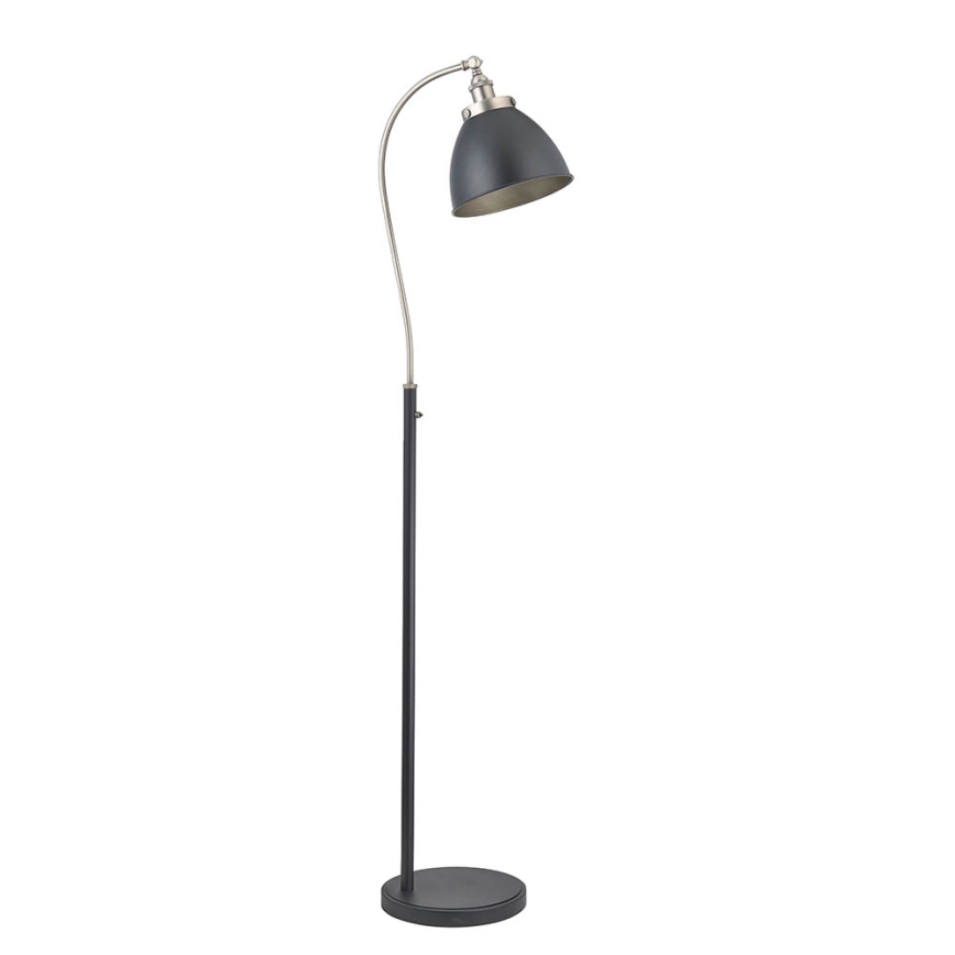 Endon 98753 - Põrandalamp FRANKLIN 1xE27/10W/230V mattkroom/antratsiit