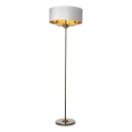 Endon 98935 - Põrandalamp HIGHCLERE 3xE14/40W/230V valge/messing d. 47 cm