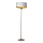 Endon 98935 - Põrandalamp HIGHCLERE 3xE14/40W/230V valge/messing d. 47 cm