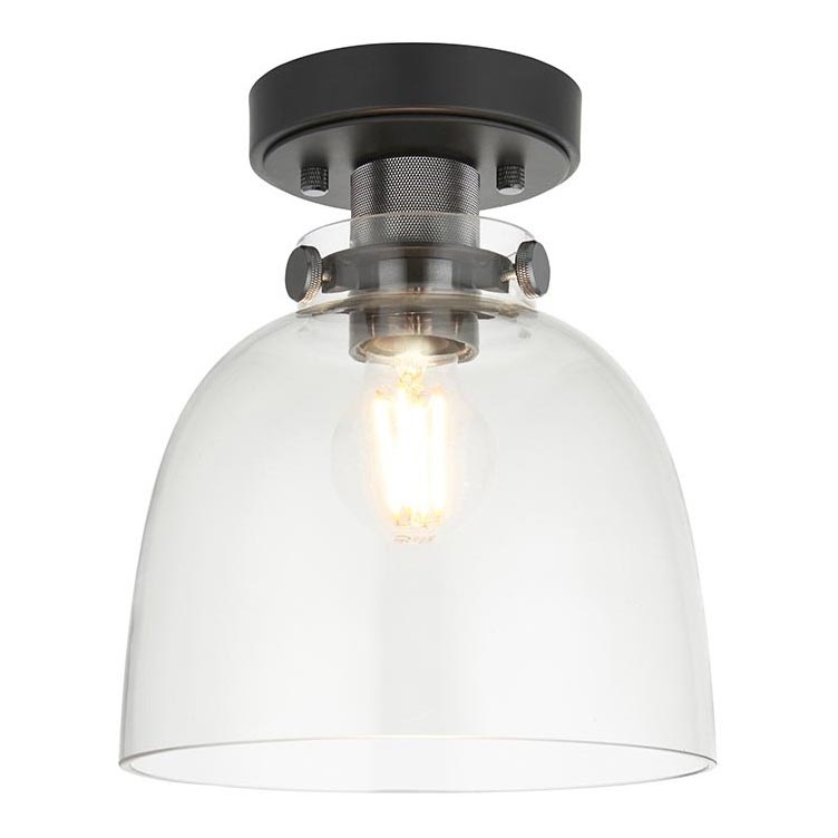 Endon 99106 - Laevalgusti URBAN 1xE27/10W/230V must/läbipaistev