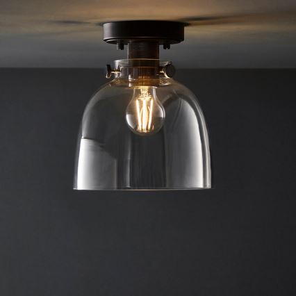 Endon 99106 - Laevalgusti URBAN 1xE27/10W/230V must/läbipaistev