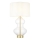 Endon 99110 - Hämardatav laualamp KELDA 1xE27/10W/230V valge/kuldne