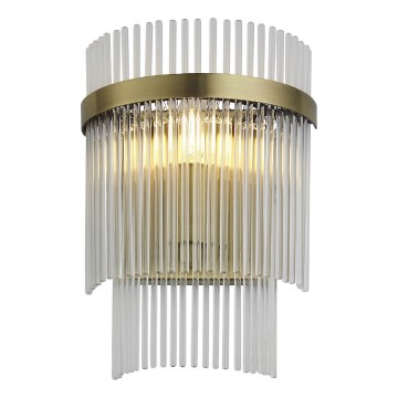 Endon 99168 - Seinavalgusti MARIETTA 1xE14/6W/230V messing/läbipaistev