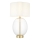 Endon 99292 - Hämardatav laualamp KELDA 1xE27/10W/230V kreemjas/kuldne