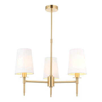 Endon 99456 - Varrega rippvalgusti 3xE14/6W/230V kuldne/valge