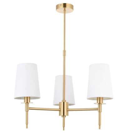 Endon 99456 - Varrega rippvalgusti 3xE14/6W/230V kuldne/valge