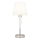 Endon 99596 - Laualamp 1xE27/10W/230V valge/läikiv kroom