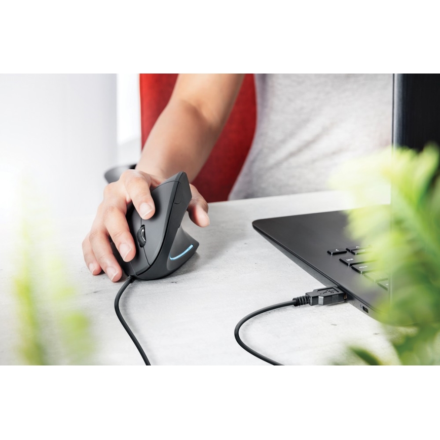 Ergonoomiline hiir 1000/1600 DPI 6 nuppu