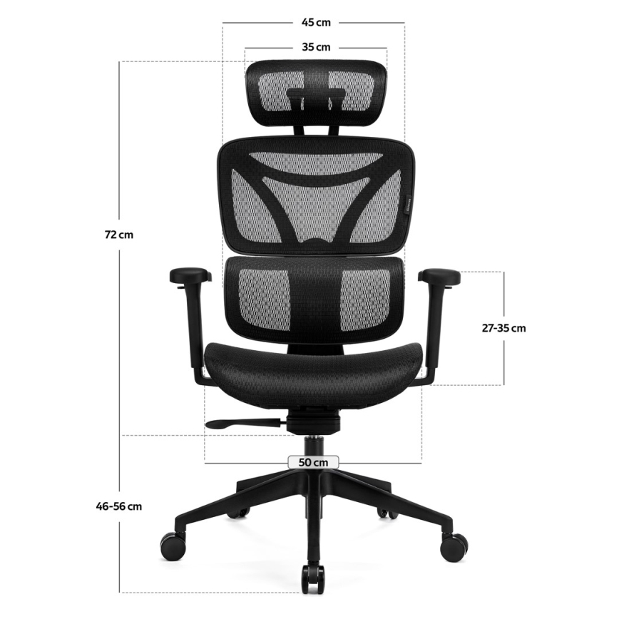 Ergonoomiline kontoritool LEVANO must