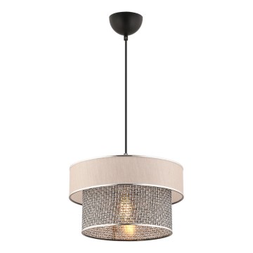 ERO ripplamp 1xE27/60W/230V kreem/ hall