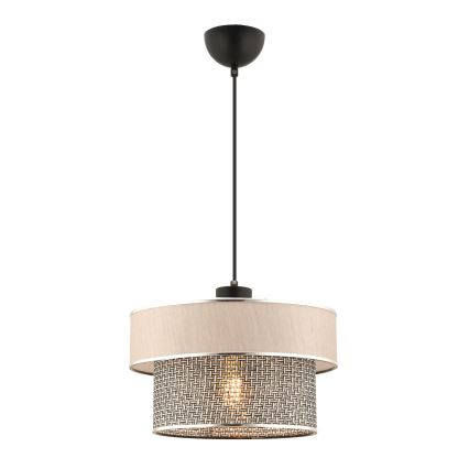 ERO ripplamp 1xE27/60W/230V kreem/ hall