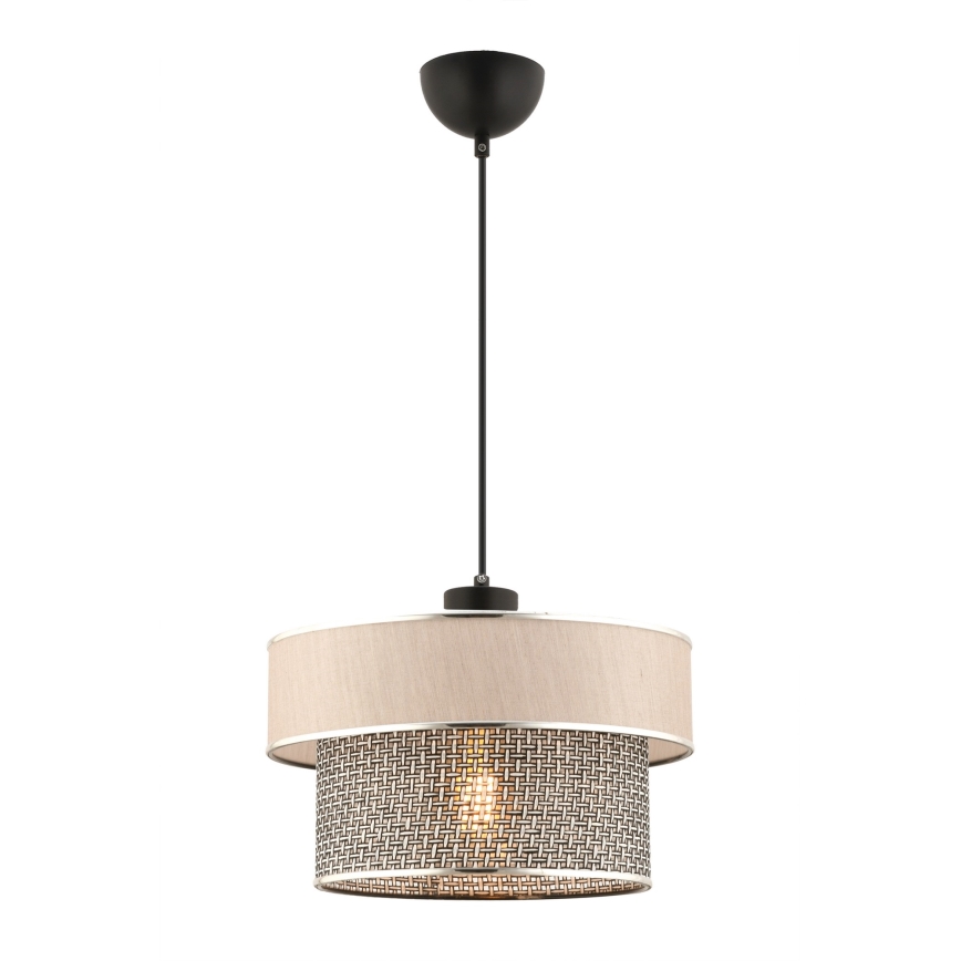 ERO ripplamp 1xE27/60W/230V kreem/ hall
