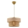 ERO ripplamp 1xE27/60W/230V pruun/naast