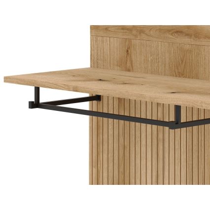 Esiku sein peegliga SVEN, pruun/grafiit