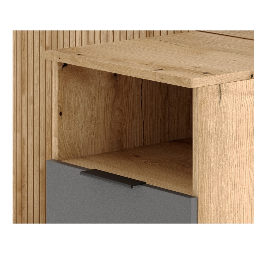 Esiku sein peegliga SVEN, pruun/grafiit