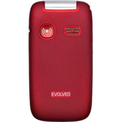 Evolveo - EasyPhone FS, klapiga mobiiltelefon 2.8 punane