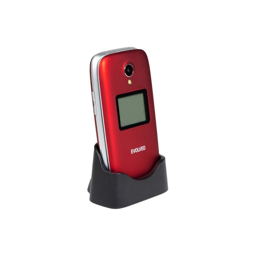 Evolveo - EasyPhone FS klapptelefon eakatele 2.8 punane