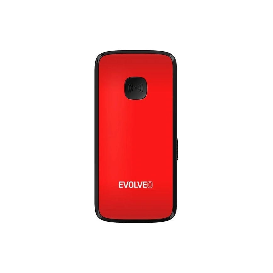 Evolveo - EasyPhone ID eakatele mõeldud mobiiltelefon, punane
