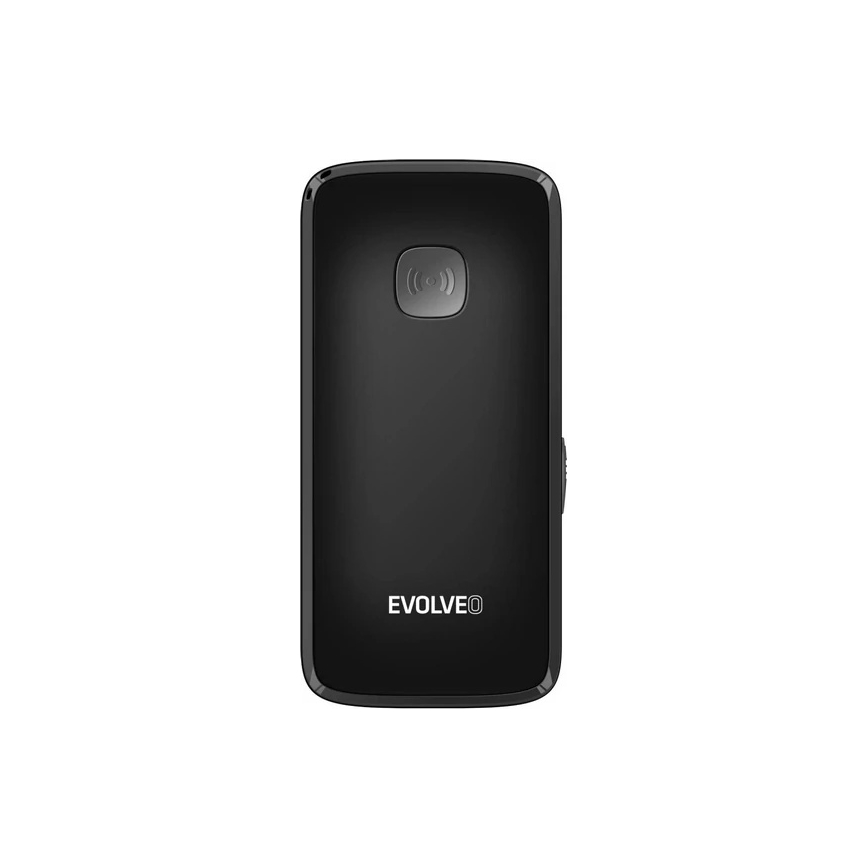 Evolveo - EasyPhone ID, mobiiltelefon eakatele, must