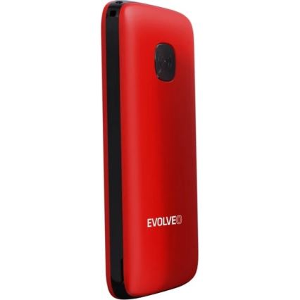 Evolveo - EasyPhone ID mobiiltelefon eakatele, punane