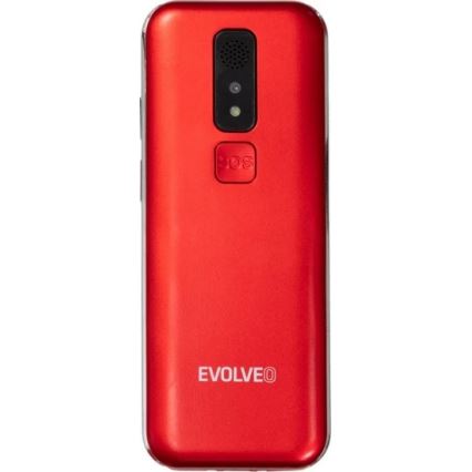 Evolveo - EasyPhone LT, 4G-mobiiltelefon eakatele, punane