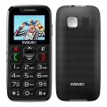 Evolveo - EasyPhone mobiiltelefon eakatele, must