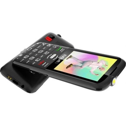 Evolveo - EasyPhone XO mobiiltelefon eakatele, must