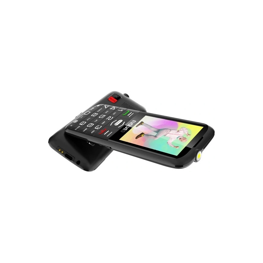 Evolveo - EasyPhone XO mobiiltelefon eakatele, must