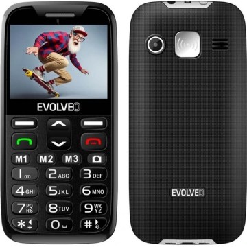 Evolveo - EasyPhone XR, 4G-mobiiltelefon eakatele, must