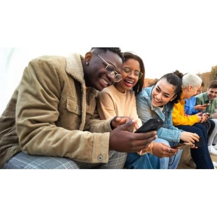 Evolveo - MaxPhone A1, nuppudega Dual-SIM-telefon, must