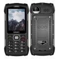 Evolveo - StrongPhone H1 veekindel Dual SIM-telefon must/hõbedane