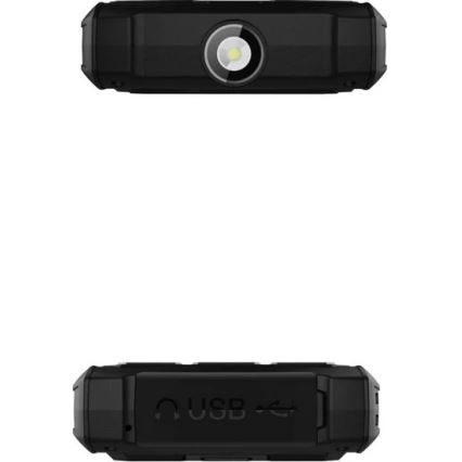 Evolveo - StrongPhone H1, veekindel Dual SIM-telefon, must/hõbedane