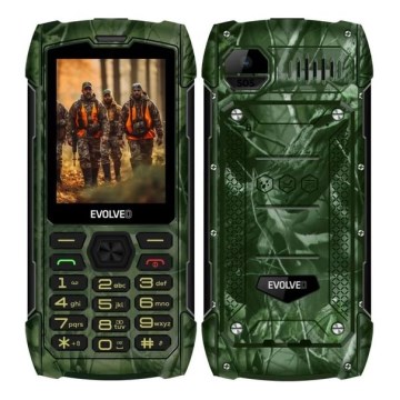 Evolveo - StrongPhone H1 veekindel topelt-SIM-telefon jahikamuflaaž