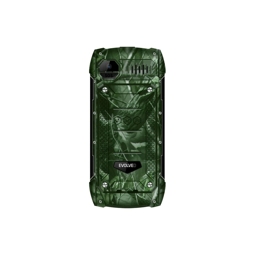 Evolveo - StrongPhone H1 veekindel topelt-SIM-telefon jahikamuflaaž