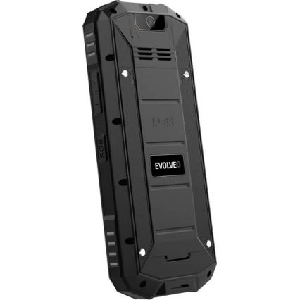 Evolveo - StrongPhone X5, veekindel Dual-SIM-telefon must/hall