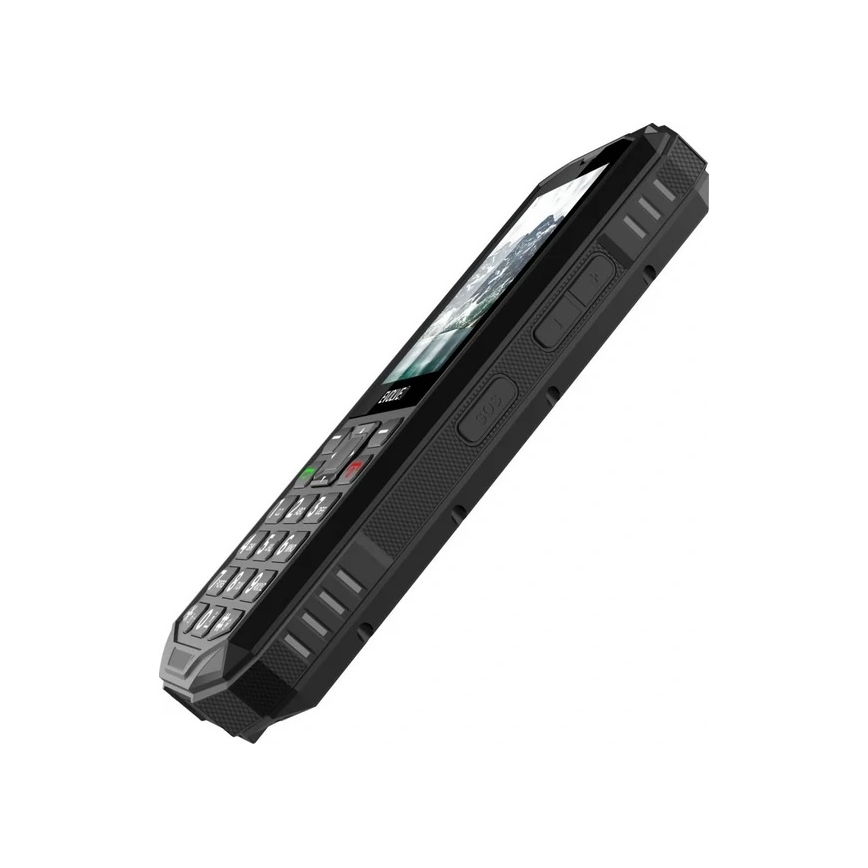 Evolveo - StrongPhone X5, veekindel Dual-SIM-telefon must/hall