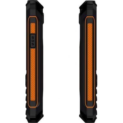 Evolveo - StrongPhone Z6, veekindel Dual SIM-telefon, must/oranž