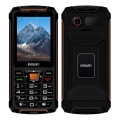Evolveo - StrongPhone Z6 veekindel Topelt-SIM-telefon must/oranž