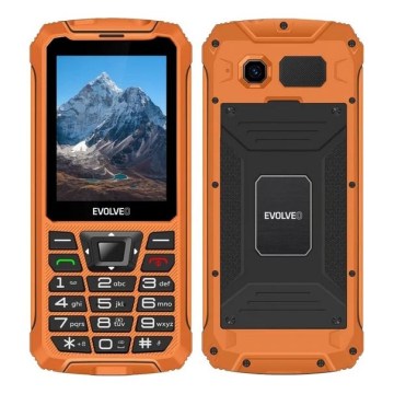 Evolveo - StrongPhone Z6 veekindel topelt-SIM-telefon, oranž