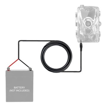 Evolveo - StrongVision kaabel välise toiteallika ühendamiseks