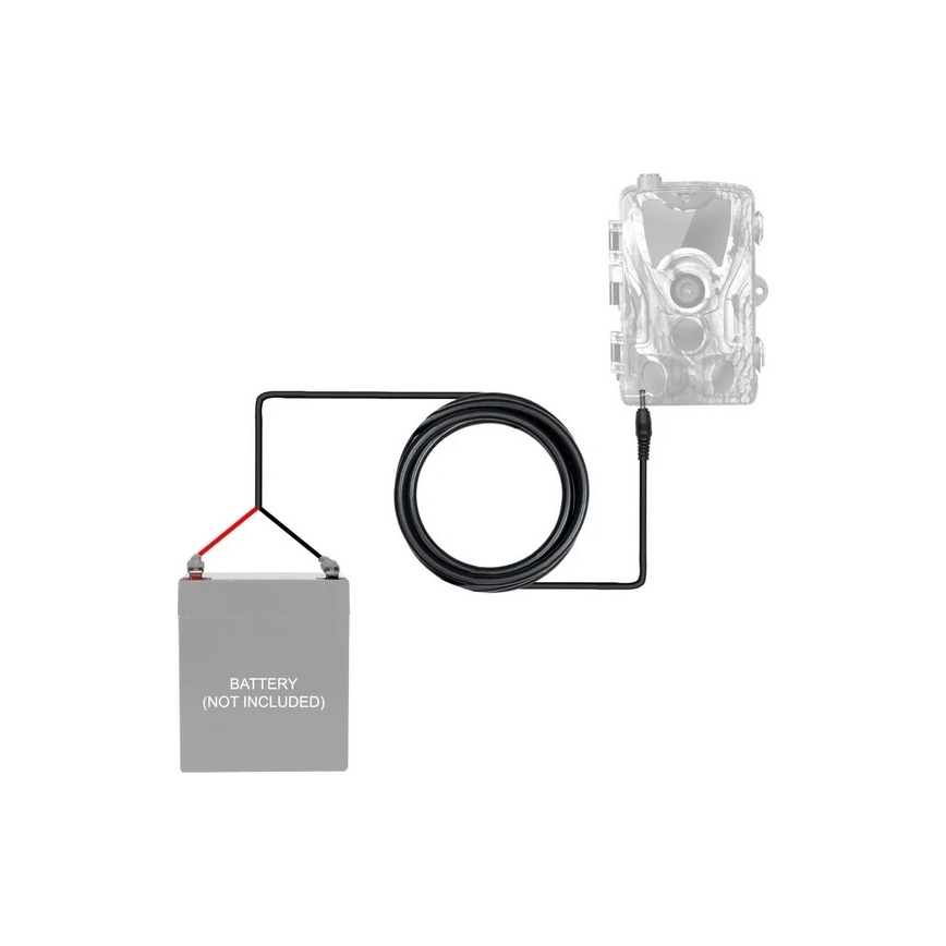 Evolveo - StrongVision kaabel välise toiteallika ühendamiseks