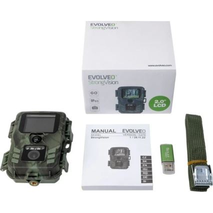 Evolveo - StrongVision MINI Wi-Fi metsloomakaamera/turvakamera rakendusega