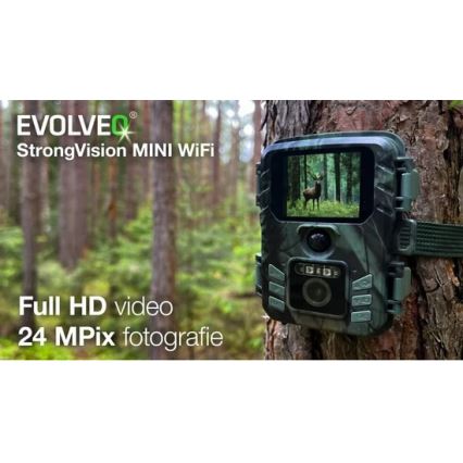 Evolveo - StrongVision MINI Wi-Fi metsloomakaamera/turvakamera rakendusega