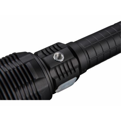 Extol - LED Hämardatav laetav taskulamp akupangaga LED/60W/10000 mAh 8000 lm IPX4 must