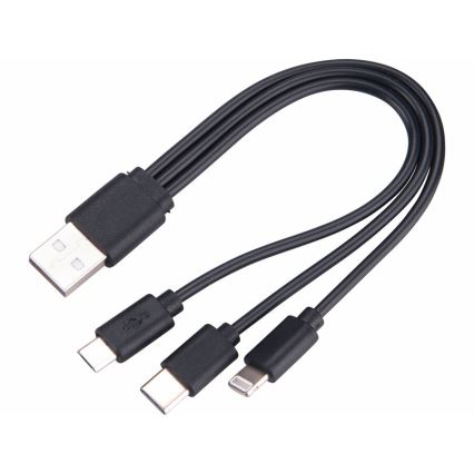 Extol - LED Hämardatav laetav taskulamp akupangaga LED/60W/10000 mAh 8000 lm IPX4 must